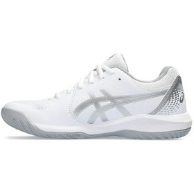 Resim Asics GEL-DEDICATE 8 Beyaz Women Tenis Ayakkabısı 1042A237-101 Beyaz 