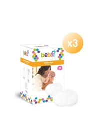 Resim Bebsi Göğüs Pedi Seti 3lü Bulk 