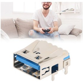 Resim Konesam Ps5 Konsolu İçin Usb3.0 Port Tamiri Parçası - Uyumlu, Dayanıklı Alüminyum-abs Konstruksiyonu İle Arızalı Bağlantı Noktalarını Değiştirin 