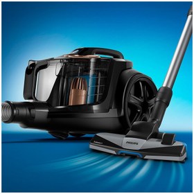 Resim Philips Marathon Metalik Siyah Daily Torbasız Elektrikli Süpürge 