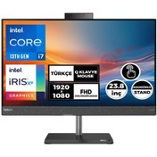 Resim Lenovo ThinkCentre Neo 50A 24 12K9004BTR008 i7-13700H 64 GB 4 TB SSD 23.8" Dos AIO Masaüstü Bilgisayar 