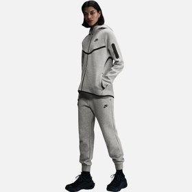 Resim Nike Sportswear Tech Fleece Mid-Rise SS25 Kadın Pantolon 