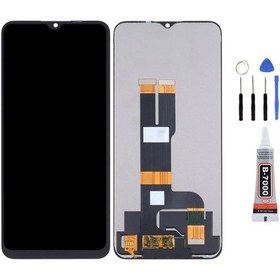 Resim Oppo Realme C30 Uyumlu Ekran Lcd Dokunmatik Tamir Seti Ve Yapıştırıcı Yanında Yedcom 