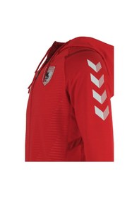 Resim 23/24 Hummel Samsunspor Kamp Kapşonlu Eşofman Tek Üst Kırmızı 