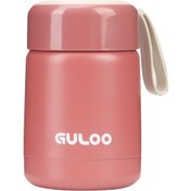 Resim Lemestar 304 Çelik Termos Kavanoz, 300ml Kapasite, Çocuklar İçin Isı Saklama, Pembe GÜMÜŞ 