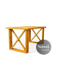 Resim Neiwel Vean Doğal Ahşap Toplantı Masası x 120 x 240 Açık Ceviz 