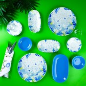 Resim Aryıldız Blue Mimosa 19 Parça 4 Kişilik Kahvaltı Takımı 