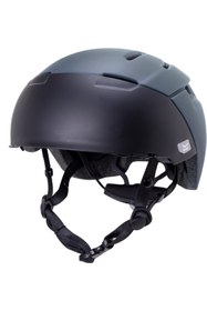 Resim Kask Center Kalı Kask Cıty Gizli Gözlüklü Siyah/mat Siyah (s/m 54-58 Cm) 