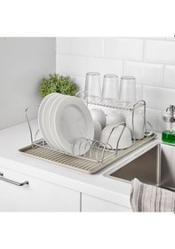 Resim Bulaşıklık, Paslanmaz Çelik, 12x32 Cm Abanoz 