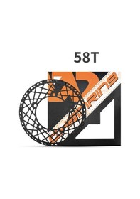 Resim Ebitda West Biking Katlanır Bisiklet Alüminyum Krank Takımı 58t Siyah - Su Geçirmez, Hafif, Paslanmaz Siyah 