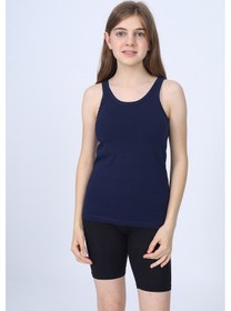 Resim Toontoy Kız Çocuk Atlet Lacivert 