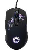 Resim NZM TİCARET Lunatic Owl 7200 Dpi 7D Sese Duyarlı Rgb Işıklı Makrolu Oyuncu Mouse 