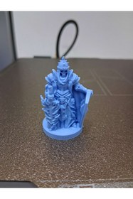 Resim shop Detaylı PLA 3D Baskı İskelet Şövalye Figürü 