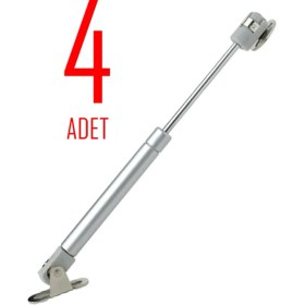 Resim Aliden 4 Adet Dolap Kapak Pistonu Dolap Kalkar Kapak Amortisörlü Gazlı Piston 100N 
