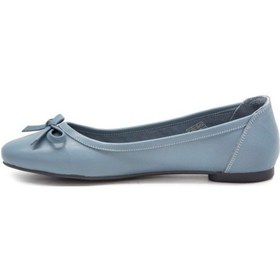 Resim Gedikpaşalı Erp 22K 6916 Mavi Bayan Ayakkabı Babet (518120631) Mavi 