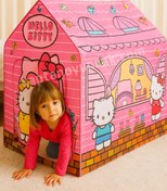 Resim Hello Kitty Büyük Boy Oyun Çadırı 