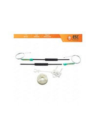 Resim Fiat Doblo 119 223 2001-2010 İçin Sağ Ön Cam Kriko Seti 51718403 