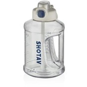 Resim Shotay ST-6291 1500ml Beyaz Pipetli Matara 