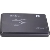 Resim Zsykd Ic / Id Kartı (Siyah) Için 5W USB Arayüzü Endüktif Kartı Okuyucu (Yurt Dışından) 