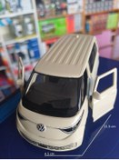 Resim OYUNCAKSAHİLİ Volkswagen ID Buzz 2023 Model 1:36 Ölçek Metal Araba Koleksiyon Demir Minibüs Krm 