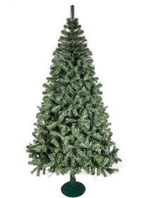 Resim 150cm Yılbaşı Ağacı Yeşil Çam Ağacı Demir Ayak 