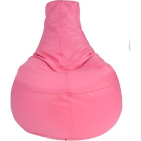 Resim Bambi Deri Armut Koltuk Küçük Pembe 67*60*25 Cm ( Çocuk Için Uygundur ) 