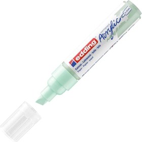 Resim edding 5000 akrilik kalem geniş - mint - 1 su geçirmez akrilik markör - kesik ucu 5-10 mm 