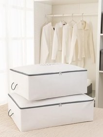 Resim 2'li Baza Altı Yastık Yorgan Kazak Hurcu 