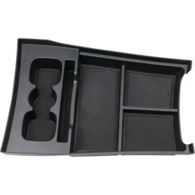 Resim Skyeyyt Merkez Konsol Organizatörü Rivian R1T R1S 2022 2023 Aksesuarları Için Alt Saklama Kutusu Organizatörü (Yurt Dışından) 