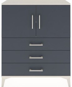 Resim Arges Şifonyer 2 Raflı 3 Çekmeceli 2 Kapaklı 88x30x106 Aytaşı... Aytaşı 