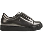 Resim Pierre Cardin PC-52248-3441 Platin - Kadın Spor Ayakkabı 35735 