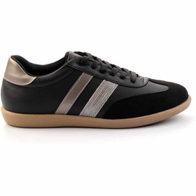 Resim Bambi Siyah Siyah Kadın Sneaker K01179457309 