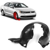 Resim Çamurluk Davlumbazı Sag Jetta 2011-2014 Enjeksiyon 1.kalite Kapaklı 