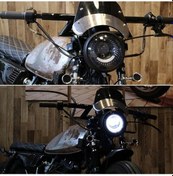 Resim Jokmae Motosiklet 5.75 İnç Klasik Led Far Ünitesi - Dc12v / 40w/ 6000k / 2800lm 