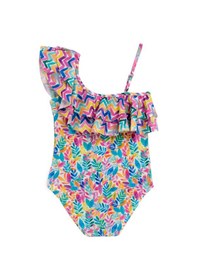 Resim Neopy Uv Korumalı Askılı Mayo Kız Çocuk Yüzücü Mayo 5221 Pudra Pudra 