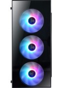 Resim Node Game ND-SNR100A Senior 4 Argb Fanlı Oyuncu Bilgisayar Kasası 