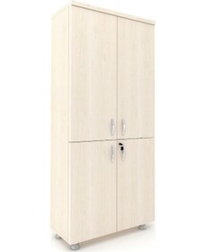 Resim Modüler Dünyası 4 Kapaklı Kitaplık Dosya Dolabı - 80X38X188 (326586906) Akçaağaç 