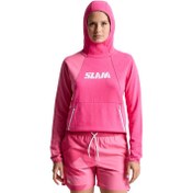 Resim Slam Graphic Ws Hoodie Kadın Pembe Sweatshirt 