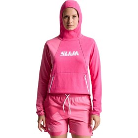 Resim Slam Graphic Ws Hoodie Kadın Pembe Sweatshirt 