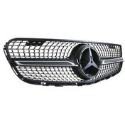 Resim Mercedes glc diamond ön panjur ızgara gri w253 Mercedes glc diamond ön panjur ızgara gri w253