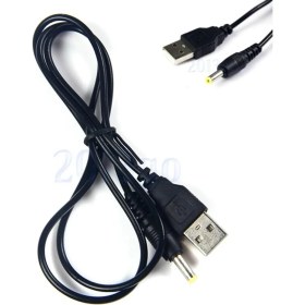 Resim San Gold 4.0mm/1.7mm Uzunluk USB Bağlantı Noktası A Dc 5 V Güç Adaptörü Uzatma Kablosu 80 cm Şarj Sony Psp Bakır Tel Konektörü Siyah Uzatma (Yurt Dışından) 