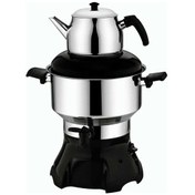 Resim Aldente 6 L 1500 W Elektrikli Semaver Çay Makinesi 