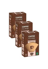 Resim Caffeo Filters No4 100 Adet Kahve Filtre Kağıdı X 3 Adet Diğer 