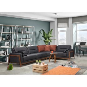 Resim Eymense Paris Köşe Koltuk Takımı Antrasit 