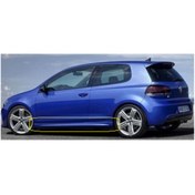 Resim Volkswagen Golf 6 2009-2012 Volkswagen Golf 6 R Yan Marşpiyel Sağ Sol Set A Kalite (plastik) 