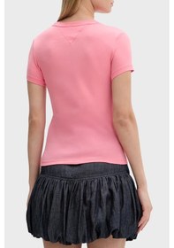 Resim Tommy Jeans Bayan T Shirt Dw0dw18398 Tıe Pembe 