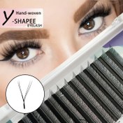 Resim Sackvis 12 Satır Kirpik Uzantıları, 0.07mm C/D Curl Karışık Uzunluk 8-15mm, Önceden Fanlı Wispies, Kolay Fan Rus Hacim Kümesi, Kabarık Çapraz Doğal Stil, Yeniden Kullanılabilir Sahte Mink Mat, Bitkisel Squalane, Başlangıç ​​Sevgili 