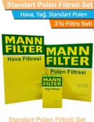 Resim Mann Filter Uzmanparça Honda Cr-v 1.6 I-dtec Dizel Filtre Bakım Seti 2015-2018 | Hava+yağ+standart Polen 