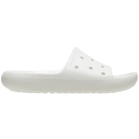Resim Crocs Classic Slide V2 Unisex Terlik 209401-100 Beyaz 