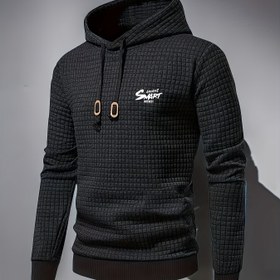 Resim Erkekler İçin Nefes Alabilen Tam Fermuarlı Kapüşonlu Sweatshirt - Nem Emici Outdoor Spor Salon Koşu Antrenman Ceketi, Ayarlanabilir İp Bağcıklı Kapüşon ve Kol Cepli, Beyaz Atletik Kazak İlkbahar/Sonbahar (Makinede Yıkanabilir, Unisex Tasarım), Hızlı Kuruyan Kumaş, Dayanıklı Yapım, Performans Hoodie, Aktif Yaşam Tarzı, Fitness Tutkunları için Günlük Spor Giyim 